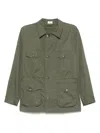 Alessandro Gherardi Cotton Shirt Jacket In Green
