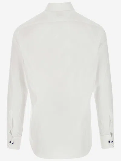 Alessandro Gherardi Cotton-blend Shirt In White