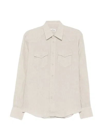 Alessandro Gherardi Flap-pocket Shirt In Neutral