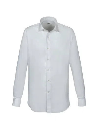 Alessandro Gherardi French-collar Button-up Shirt In White