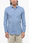 Alessandro Gherardi Geometric Patterned Casual Shirt With Spread Collar