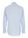 Alessandro Gherardi Light Blue Shirt With Classic Collar In Blue