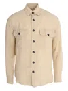 Alessandro Gherardi Linen Shirt In Brown