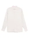 Alessandro Gherardi Long-sleeve Button-down Shirt In Gold