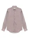 Alessandro Gherardi Long-sleeve Shirt In Brown