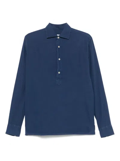 Alessandro Gherardi Long-sleeves Shirt In Blue