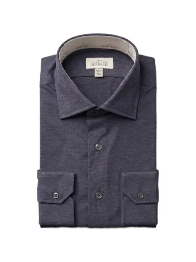 Alessandro Gherardi Long-sleeved Shirt In Gray