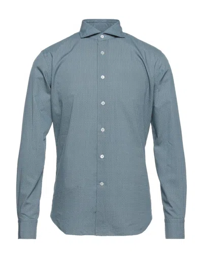 Alessandro Gherardi Shirts In Azure