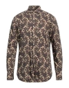 Alessandro Gherardi Man Shirt Beige Size 16 Cotton In Beige