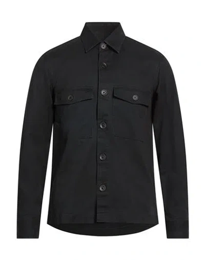 Alessandro Gherardi Man Shirt Black Size 15 ¾ Cotton