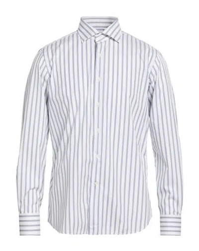 Alessandro Gherardi Man Shirt Blue Size 16 ½ Cotton