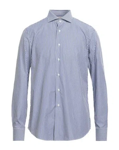 Alessandro Gherardi Man Shirt Blue Size 16 ½ Cotton