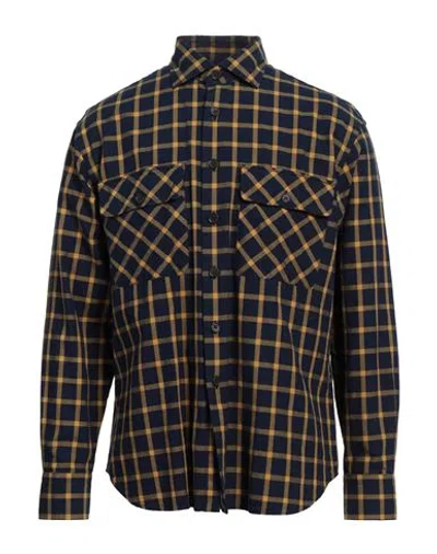 Alessandro Gherardi Man Shirt Blue Size L Cotton