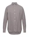 Alessandro Gherardi Shirts In Brown