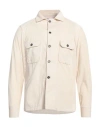 Alessandro Gherardi Man Shirt Beige Size S Cotton In White