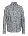 Alessandro Gherardi Man Shirt Grey Size 16 ½ Cotton In Gray