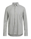 Alessandro Gherardi Man Shirt Grey Size 17 Cotton