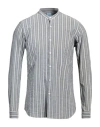 Alessandro Gherardi Man Shirt Grey Size L Cotton In Grey