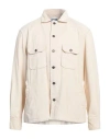 Alessandro Gherardi Man Shirt Ivory Size M Cotton In White