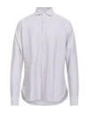Alessandro Gherardi Man Shirt Khaki Size L Cotton In White