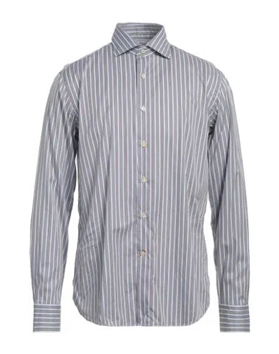 Alessandro Gherardi Man Shirt Light Blue Size 16 Cotton