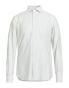 Alessandro Gherardi Man Shirt Light Green Size 15 ¾ Cotton In Green