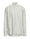 Alessandro Gherardi Man Shirt Light Green Size L Cotton In Green