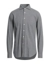 Alessandro Gherardi Man Shirt Midnight Blue Size 16 Cotton