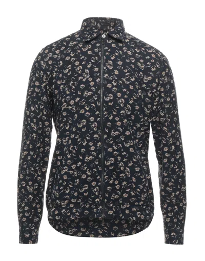 Alessandro Gherardi Shirts In Dark Blue