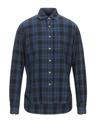 Alessandro Gherardi Checked Shirt In Blue