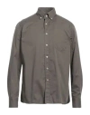 Alessandro Gherardi Man Shirt Military Green Size M Cotton In Green