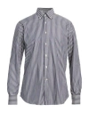 Alessandro Gherardi Man Shirt Navy Blue Size 16 Cotton