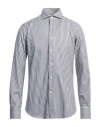 Alessandro Gherardi Man Shirt Navy Blue Size L Cotton