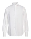 Alessandro Gherardi Man Shirt Off White Size 16 Cotton