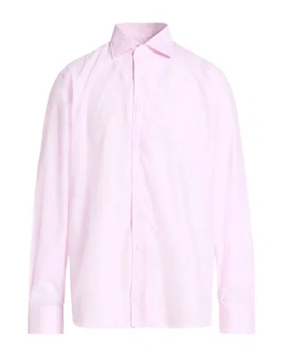 Alessandro Gherardi Man Shirt Pink Size 17 ½ Cotton