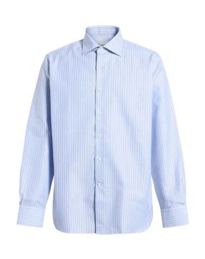 Alessandro Gherardi Man Shirt Sky Blue Size 15 ¾ Cotton