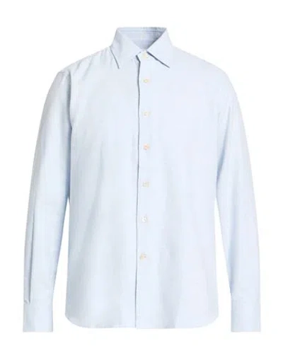 Alessandro Gherardi Man Shirt Sky Blue Size 16 ½ Cotton