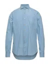Alessandro Gherardi Shirts In Sky Blue