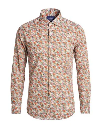 Alessandro Gherardi Man Shirt White Size 15 ½ Cotton In Multi