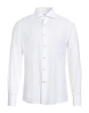 Alessandro Gherardi Man Shirt White Size 16 Cotton