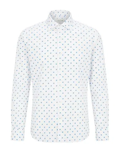 Alessandro Gherardi Man Shirt White Size 16 Cotton