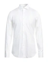 Alessandro Gherardi Man Shirt White Size 16 Cotton In White