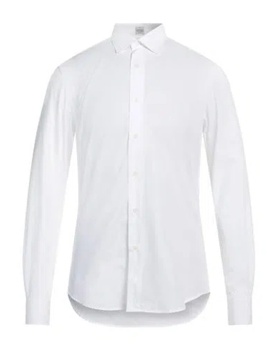Alessandro Gherardi Man Shirt White Size 15 Cotton