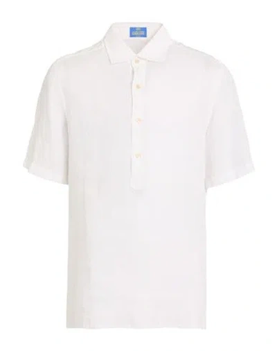Alessandro Gherardi Man Shirt White Size M Linen
