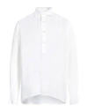 Alessandro Gherardi Man Shirt White Size Xxl Linen In White