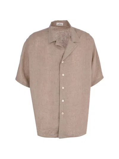Alessandro Gherardi Plain Shirt In Neutral
