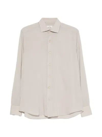 Alessandro Gherardi Regent Long-sleeve Shirt In Gray