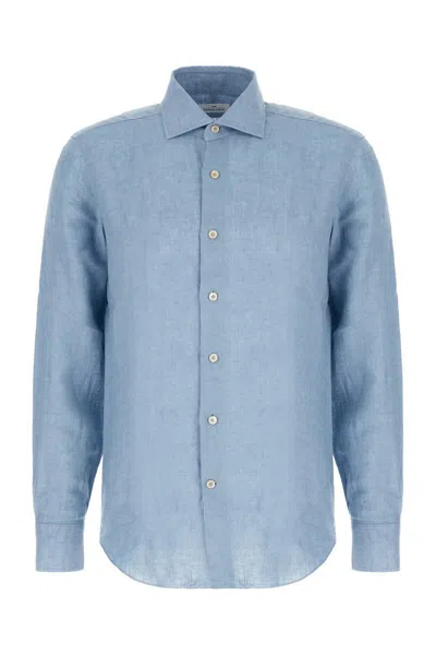 Alessandro Gherardi Shirts In Blue