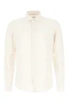 Alessandro Gherardi Shirts In Ecru Striped