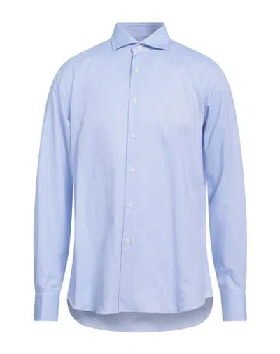 ALESSANDRO GHERARDI ALESSANDRO GHERARDI SOFT MAN SHIRT LIGHT BLUE SIZE 16 ½ COTTON